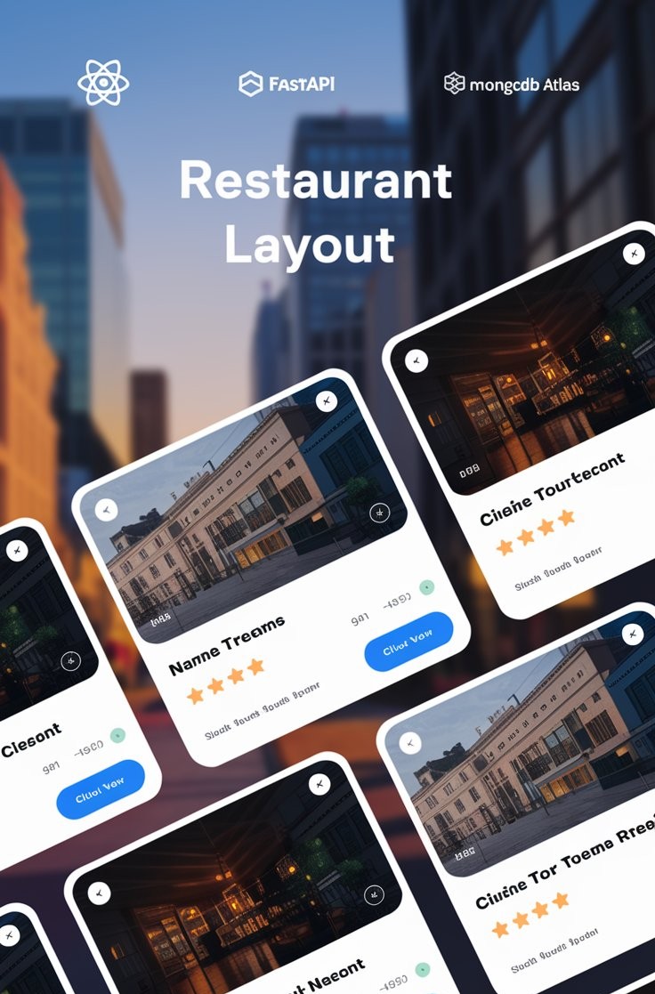 Restaurant Listing Web Application